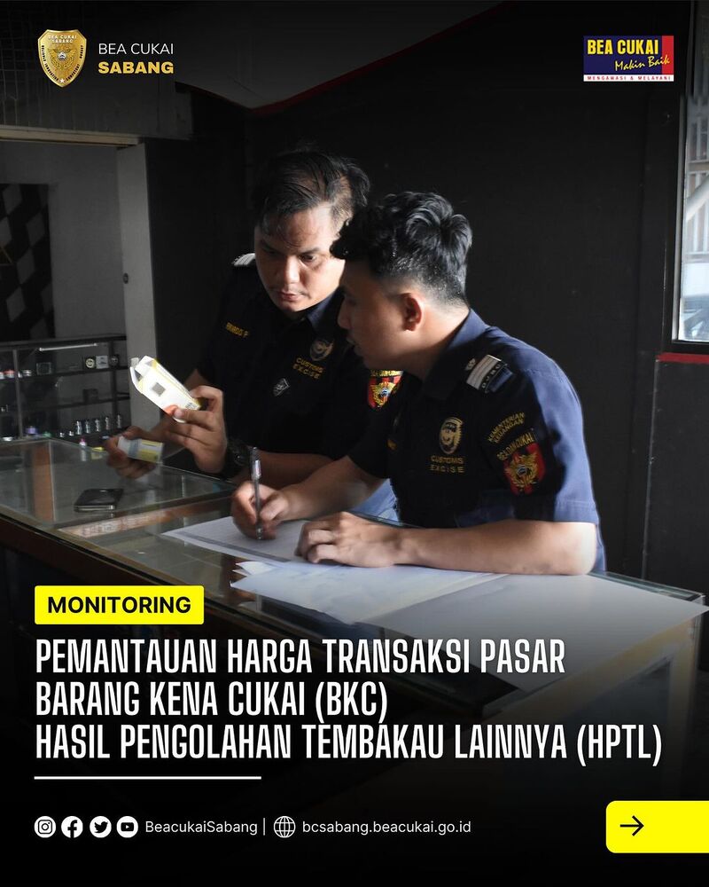 PEMANTAUAN HARGA TRANSAKSI PASAR BKC HPTL
