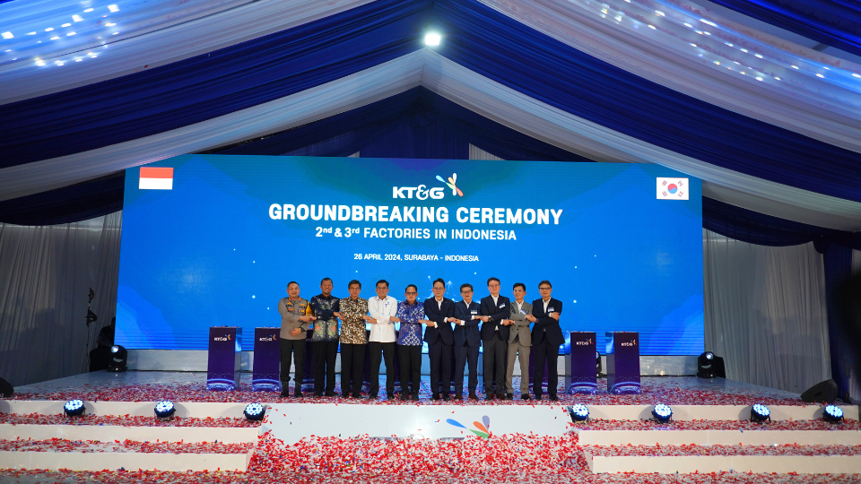 Dorong Aktivitas Industri, Bea Cukai Pasuruan Hadiri Groundbreaking KT&G Corporation