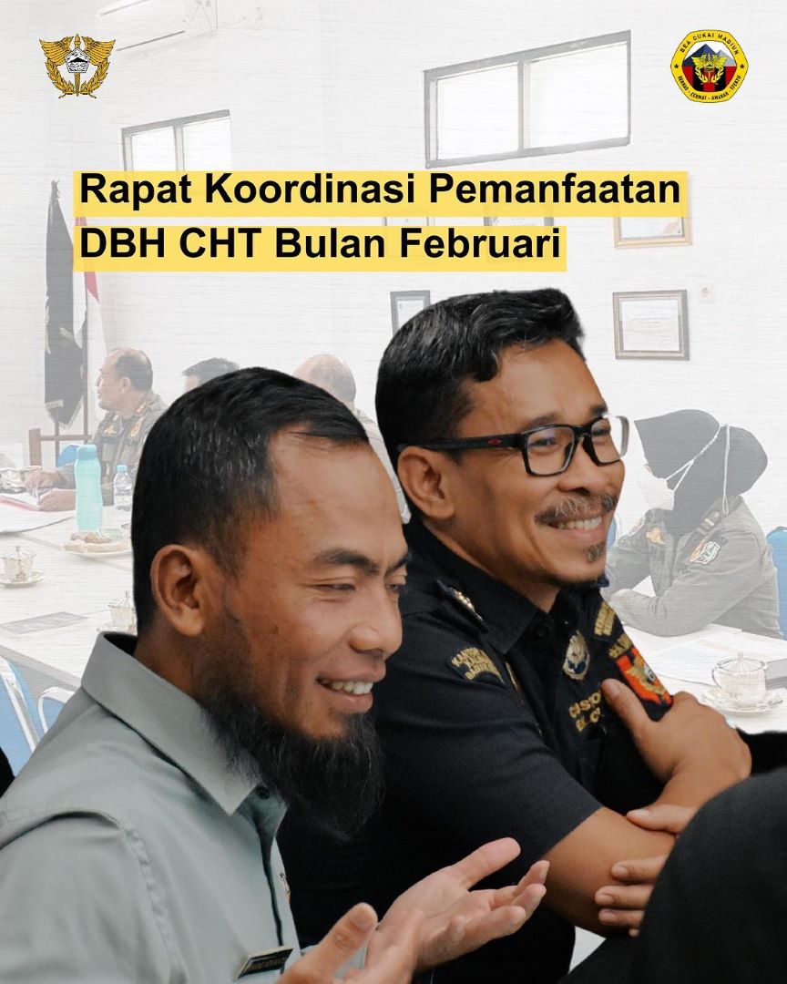 Rapat Koordinasi Pemanfaatan DBHCHT Bulan Februari 2024