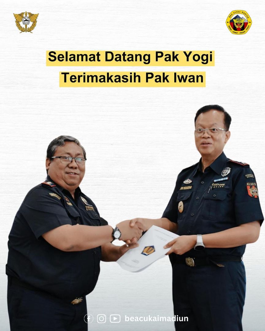 Selamat Datang Pak Yogi, Terimakasih Pak Iwan!