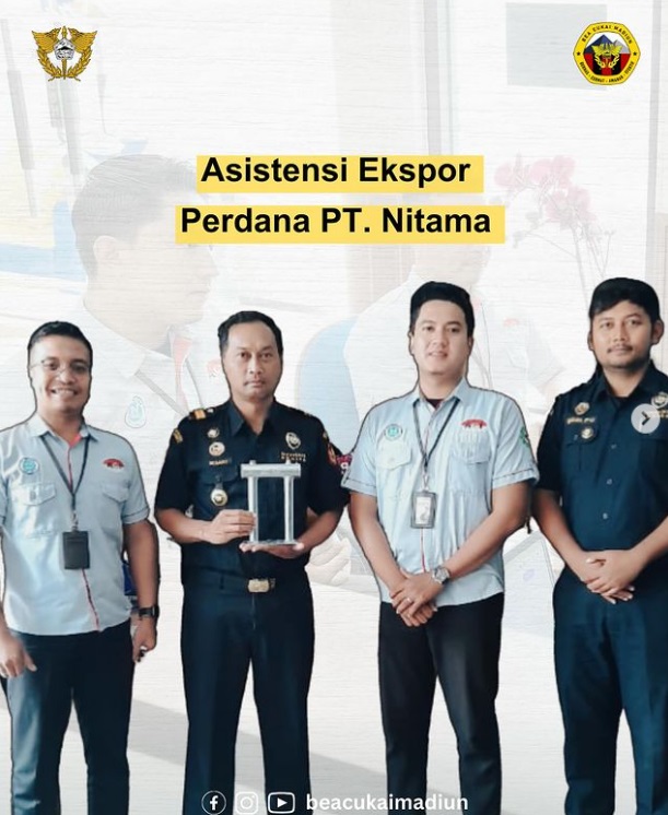 Asistensi Ekspor Perdana PT Nitama