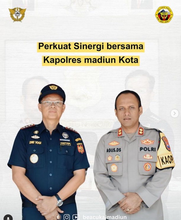 Perkuat Sinergi bersama Kapolres Madiun Kota