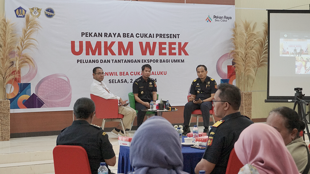 UMKM Week 2024 Kanwil Bea Cukai Maluku