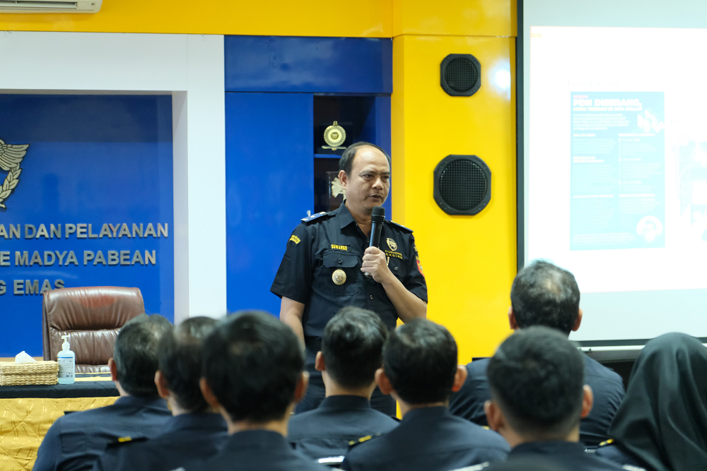 Pegawai Bea Cukai Tanjung Emas Ikuti PPKP Security Awareness dan Rencana Keberlangsungan TIK