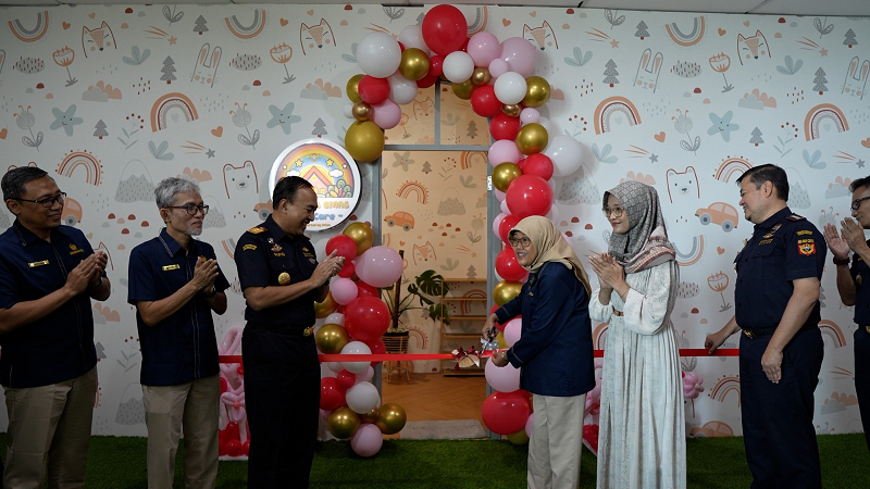 Wujudkan Kantor Ramah Anak, Bea Cukai Resmikan Tanjung Emas Daycare