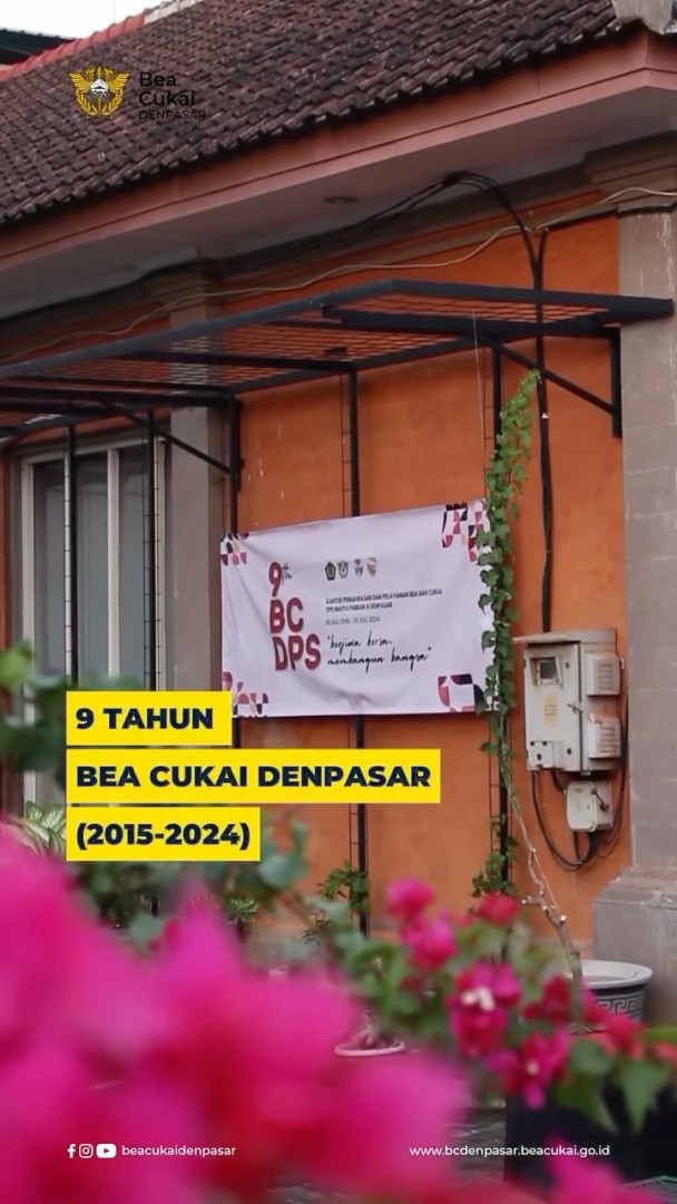 9 Tahun Bea Cukai Denpasar