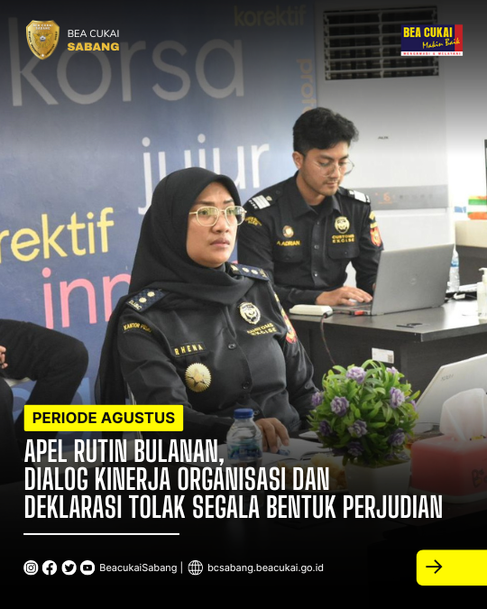Apel Rutin Bulanan,  Dialog Kinerja Organisasi dan Deklarasi Tolak Segala Bentuk Perjudian