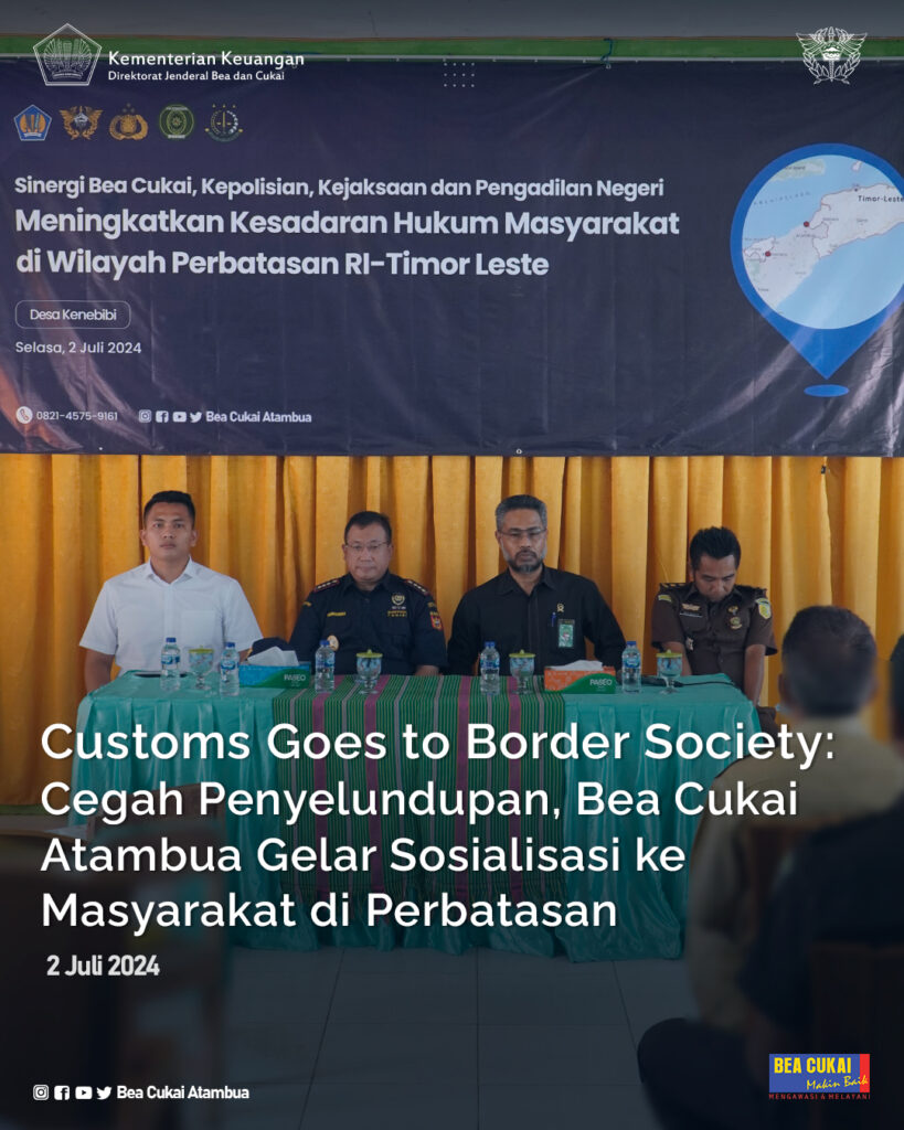 Customs Goes to Border Society