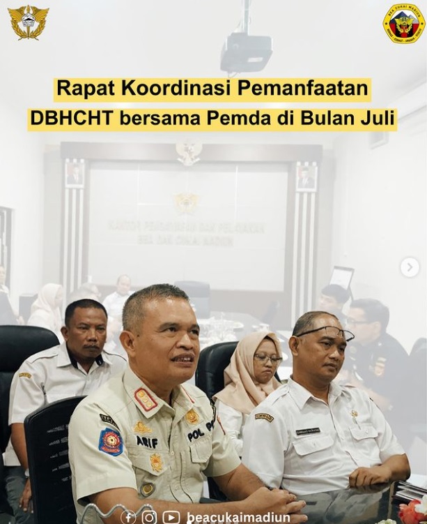 Rapat Koordinasi Pemanfaatan DBHCHT bersama Pemda di Bulan Juli