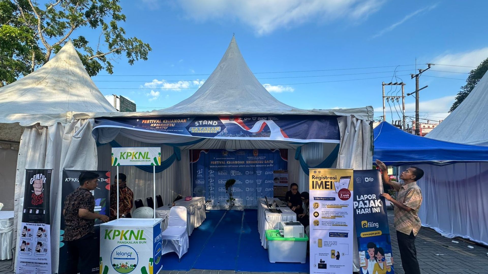 Sinergi Pemberdayaan UMKM Kemenkeu SATU Pangakalan Bun Lewat Festival Keuangan