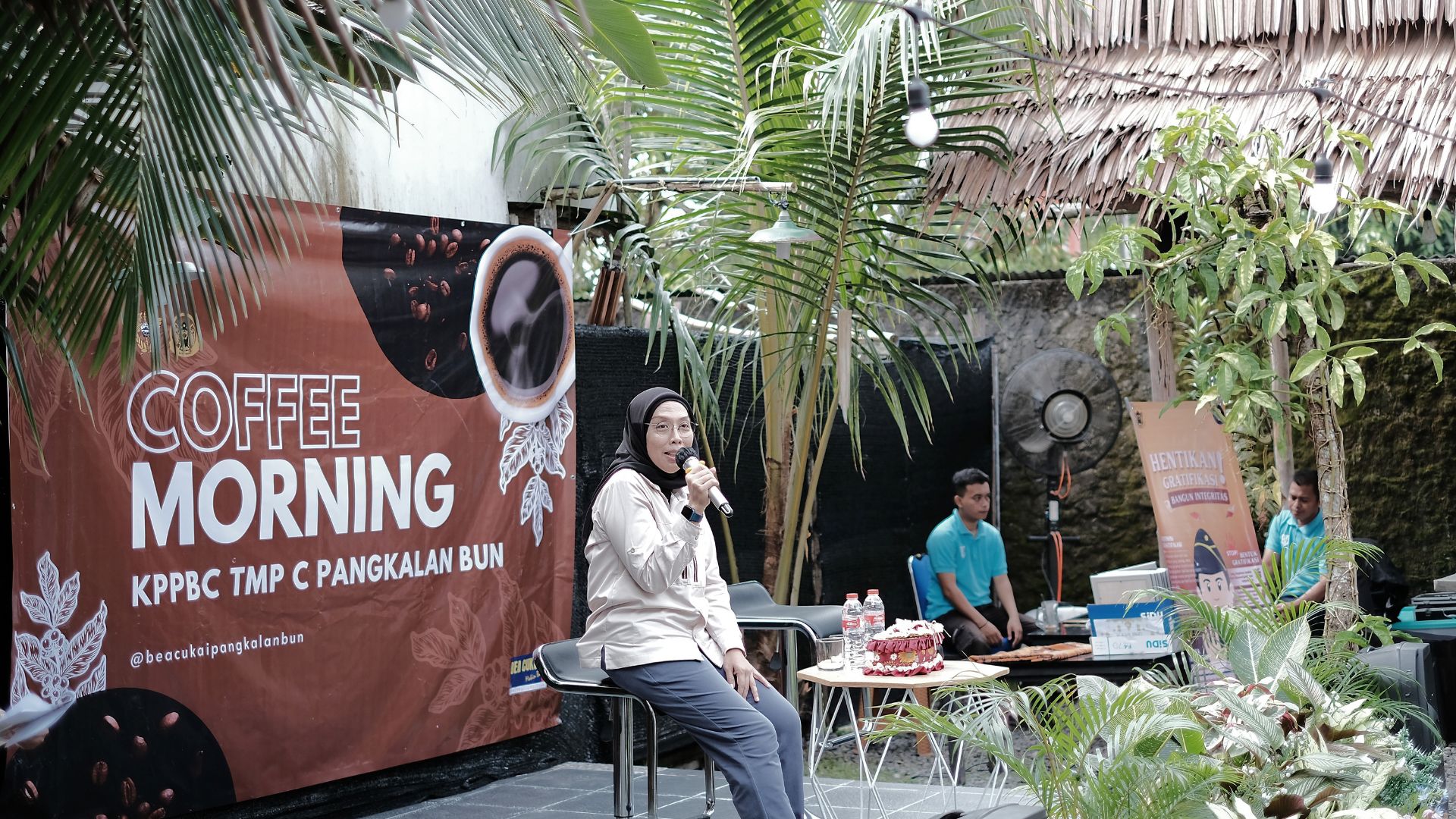 Bea Cukai Pangkalan Bun Adakan Coffee Morning Sekaligus Beri Apresiasi ke Pengguna Jasa