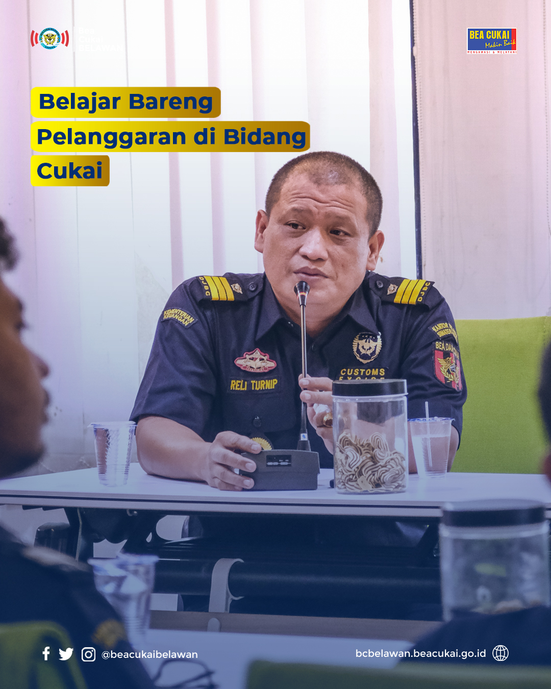  Peningkatan Kompetensi Pegawai (PKP) di Bidang Cukai 