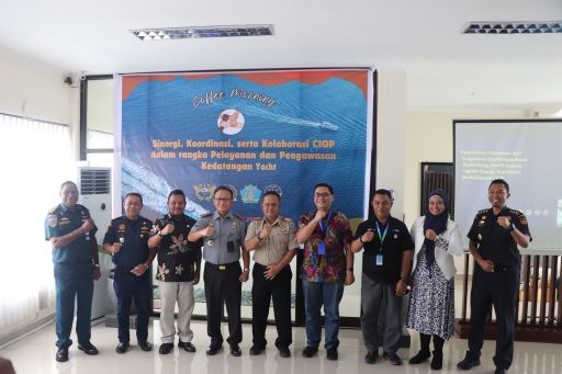 Sinergi CIQP, Optimalkan Pelayanan dan Pengawasan Yacht di Biak