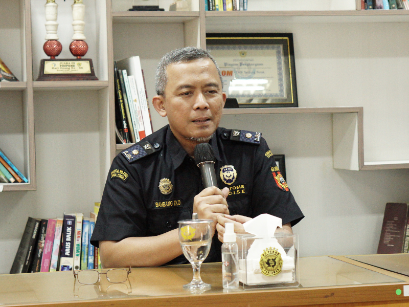 Luncurkan Inovasi Melalui Kelas Kepabeanan, Bea Cukai Tanjung Perak Kenalkan Aplikasi Persuratan Online 