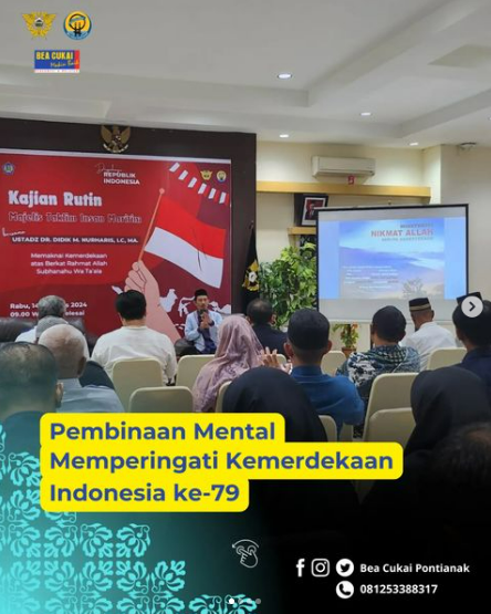 Pembinaan Mental Memperingati Kemerdekaan Indonesia ke-79