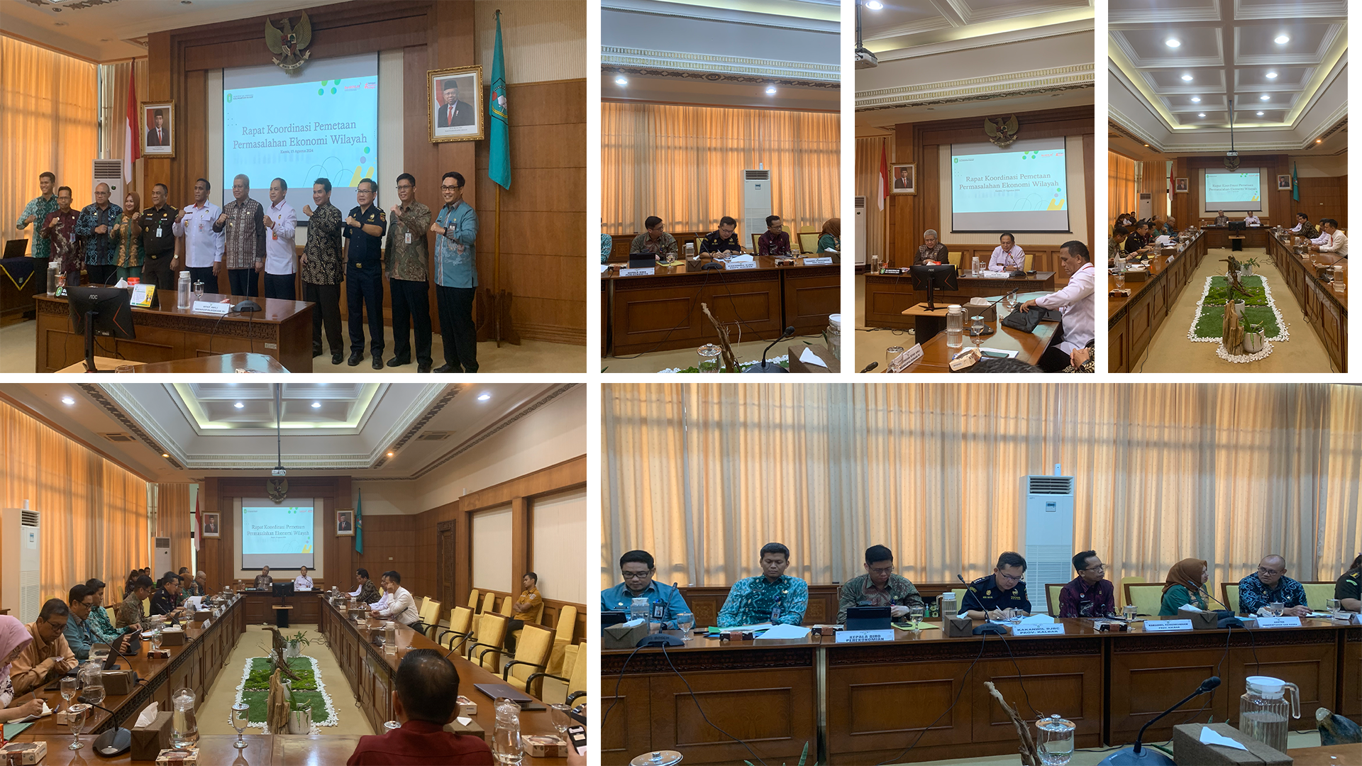 Rapat Koordinasi Pemetaan Permasalahan Ekonomi Wilayah Kalimantan Barat