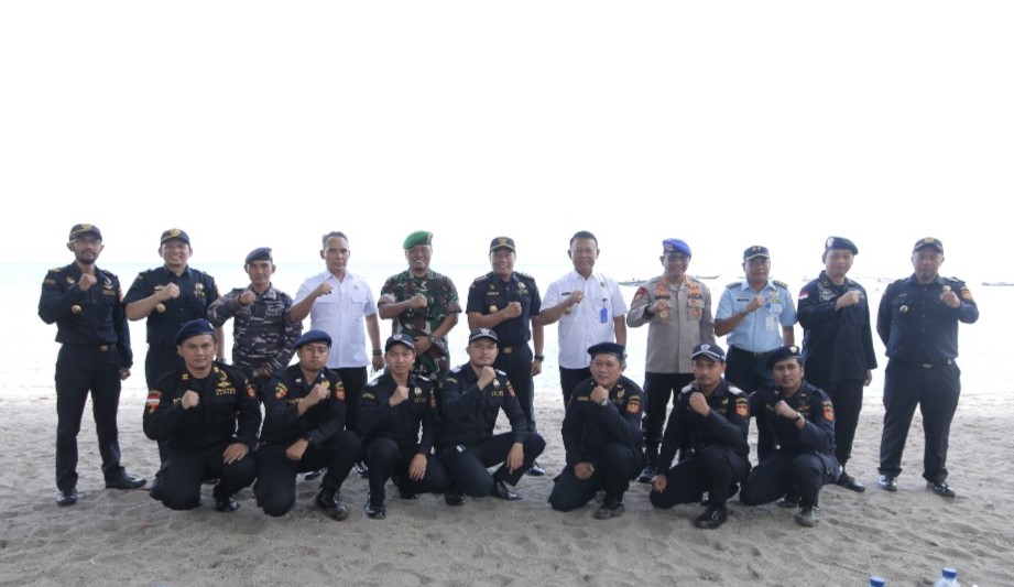 Bea Cukai Mataram Mengikuti Kegiatan Pelatihan Operasi Gabungan di Perairan Wilayah NTB