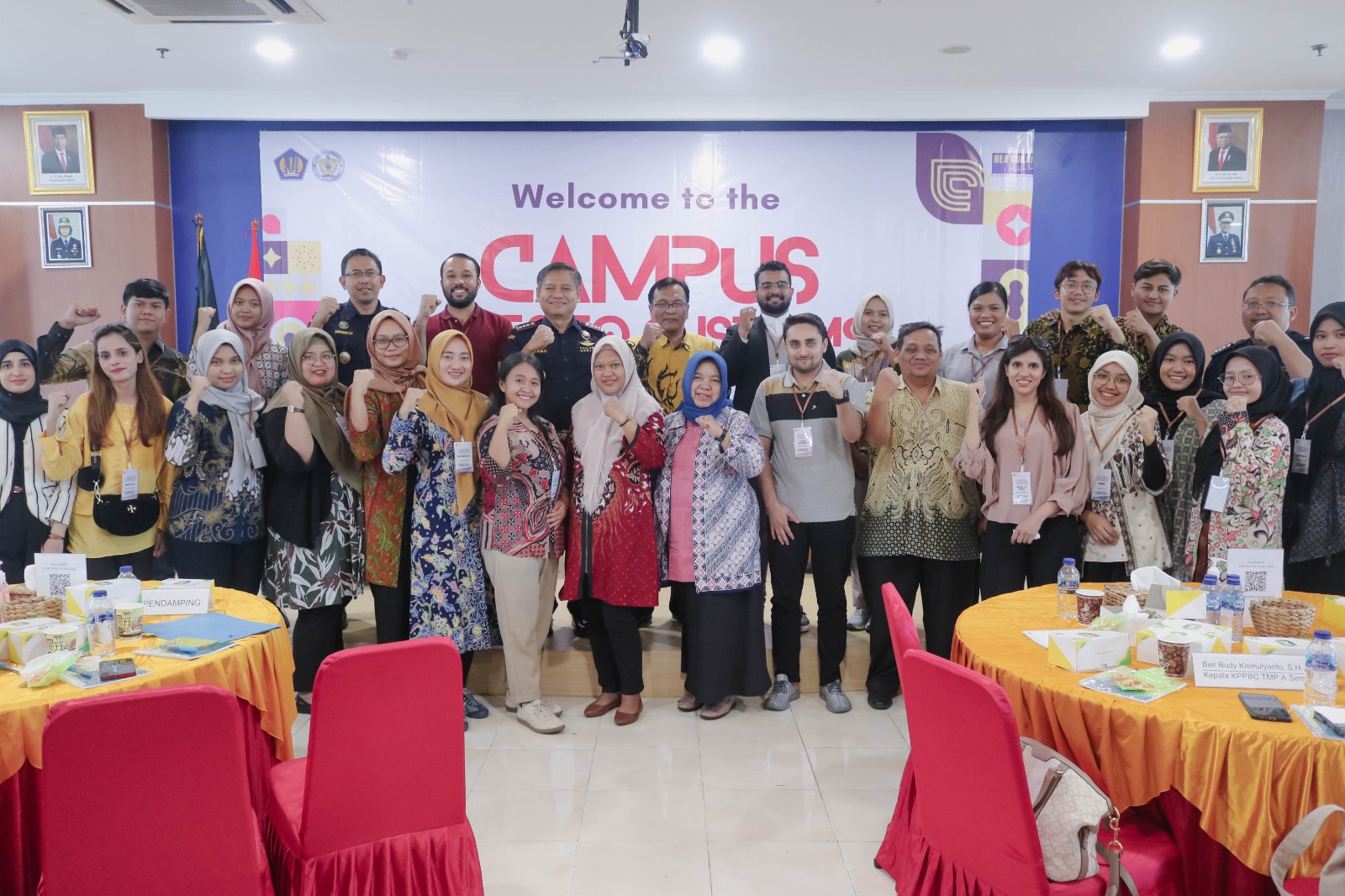 Kenalkan Tugas dan Fungsi, Bea Cukai Semarang Berikan Edukasi kepada Mahasiswa Internasional