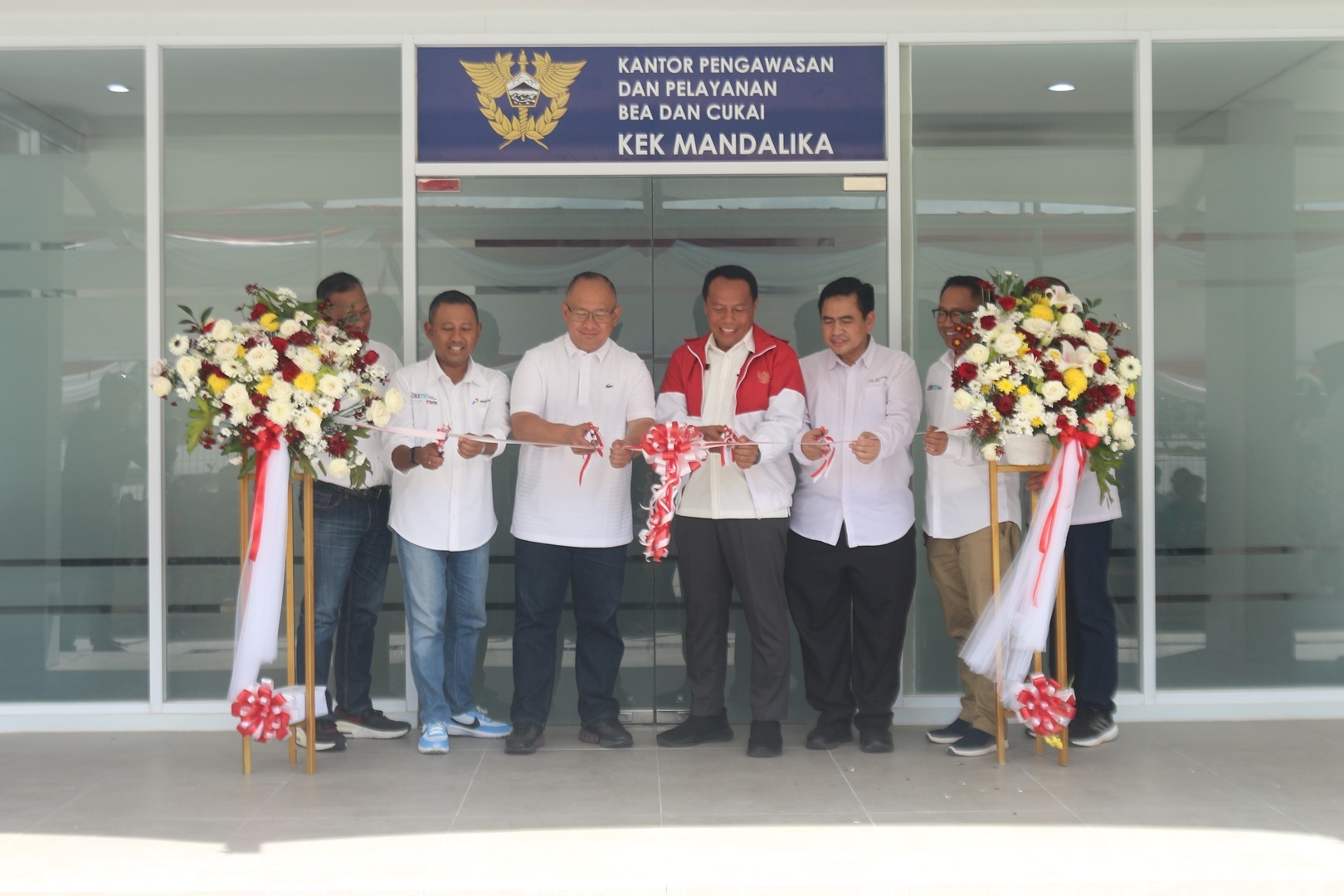 Peresmian dan Serah Terima Kantor Bea Cukai di KEK Mandalika