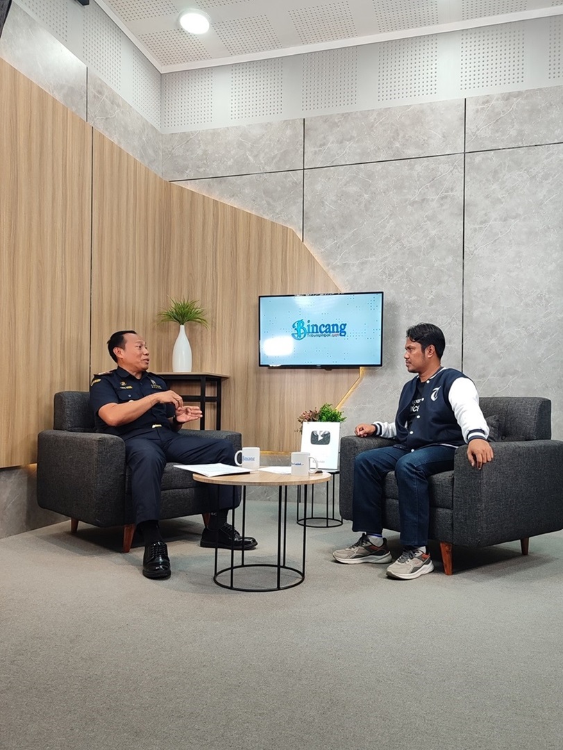 Kenalkan Bea Cukai Mataram Melalui Podcast Bincang TribunLombok.com