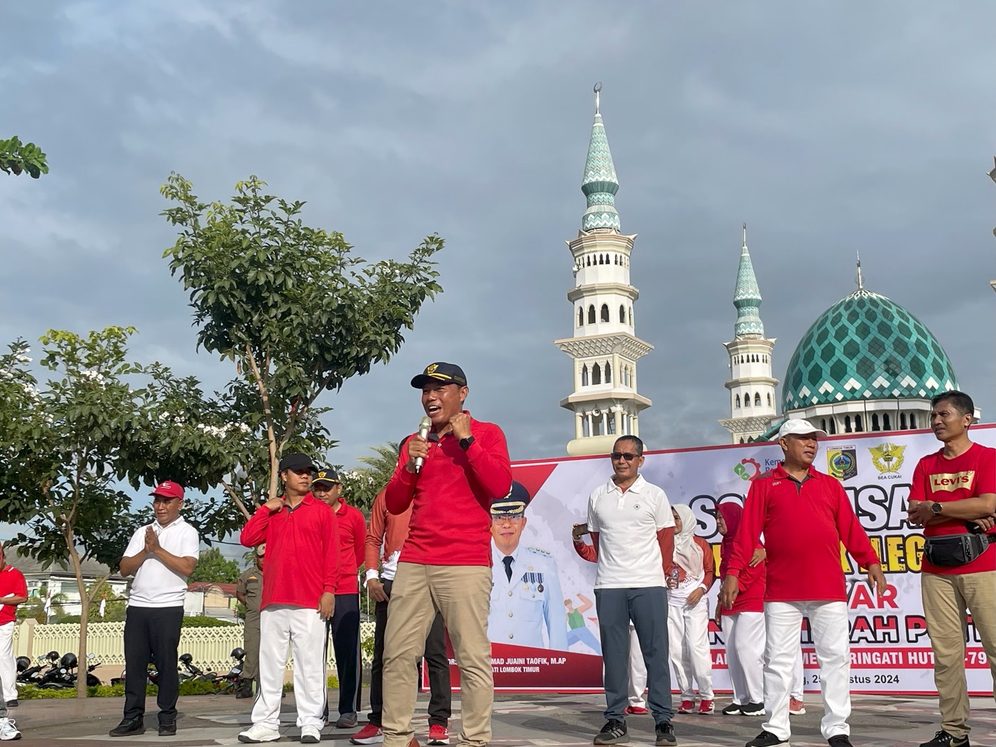 Bea Cukai Mataram Bersama Pemda Setempat Sosialisasi Gempur Rokok Ilegal di Berbagai Wilayah