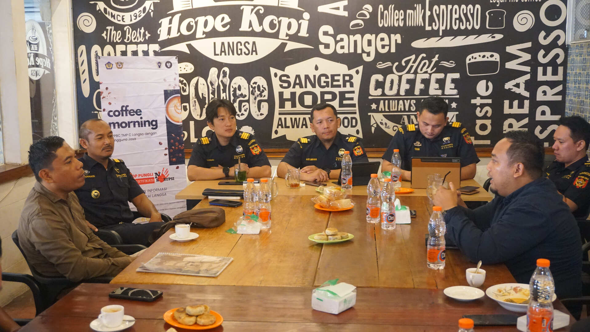 Perkuat Komunikasi Untuk Pelayanan Yang Lebih Baik: Bea Cukai Langsa Laksanakan Coffee Morning Bersama Pengguna Jasa