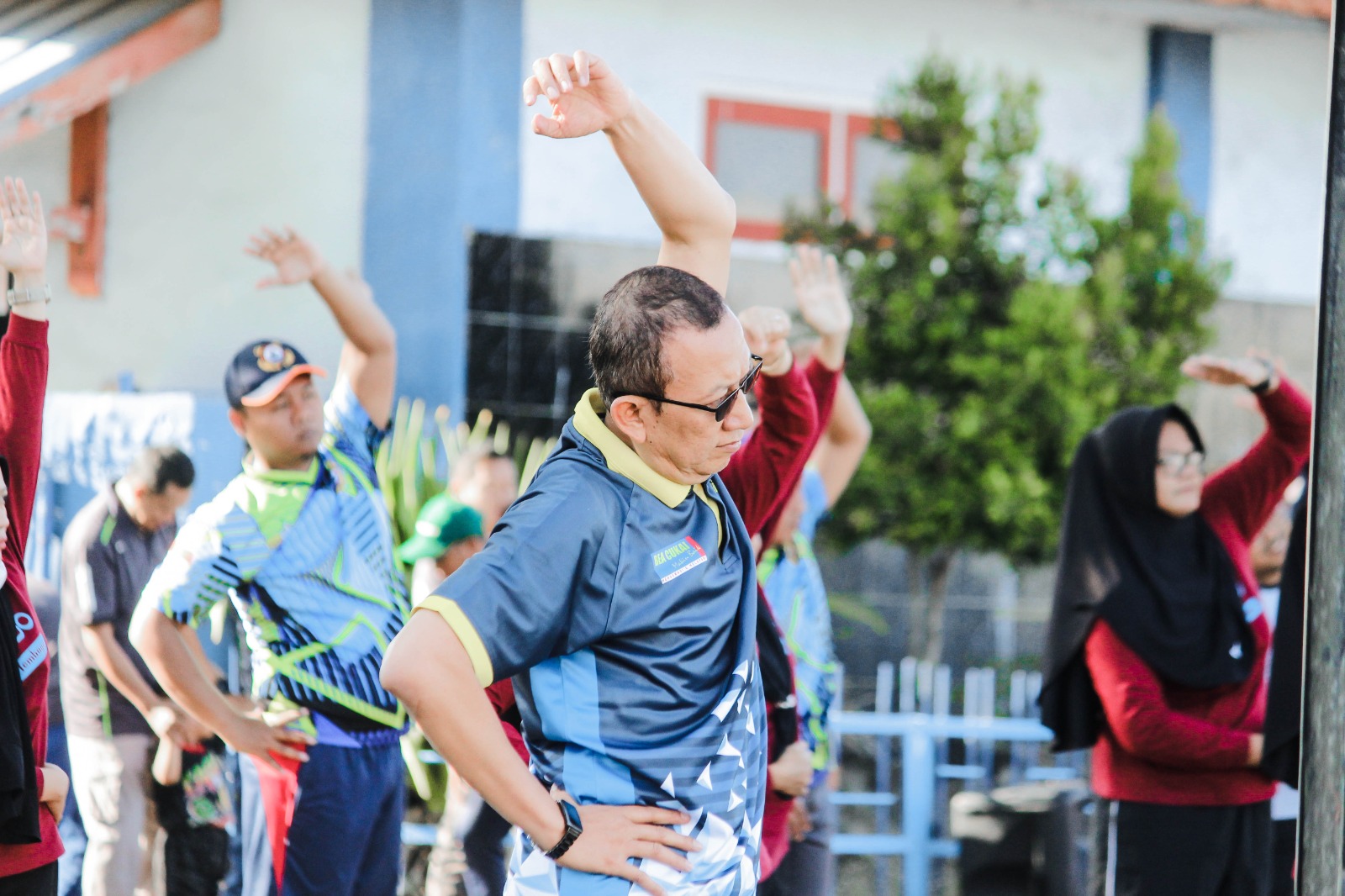 Senam Pagi Bersama Instransi Pelabuhan se-Probolinggo - Slide