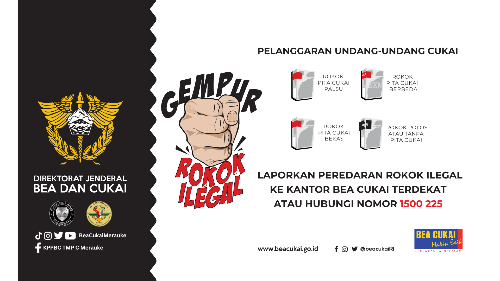 Kolaborasi dengan Bea Cukai Malang, Bea Cukai Jatim II Gelar Peringatan Hari Pabean Internasional Tahun 2024 di Car Free Day Idjen Boulevard Malang