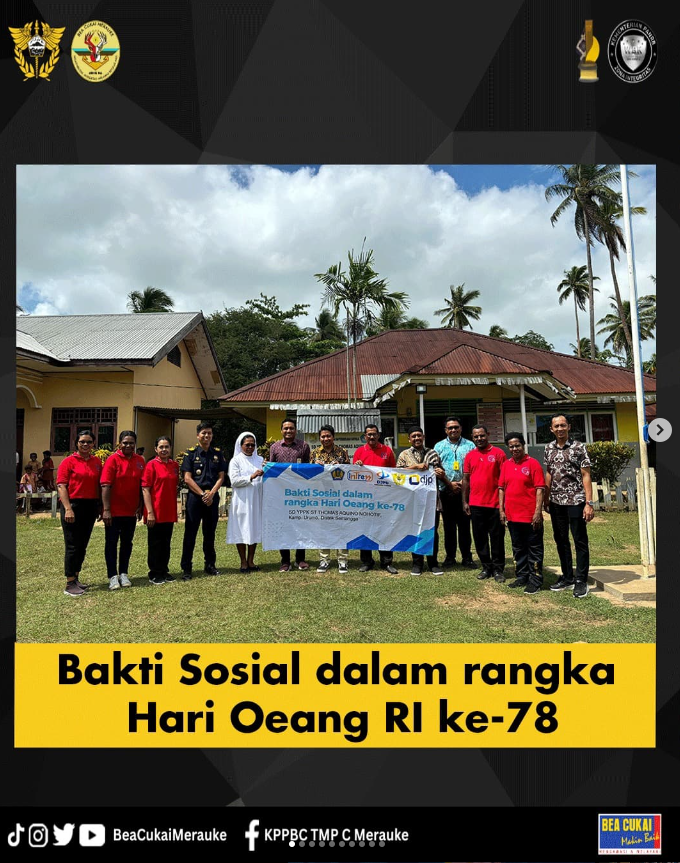 Bakti Sosial Hari Oeang RI Ke-78
