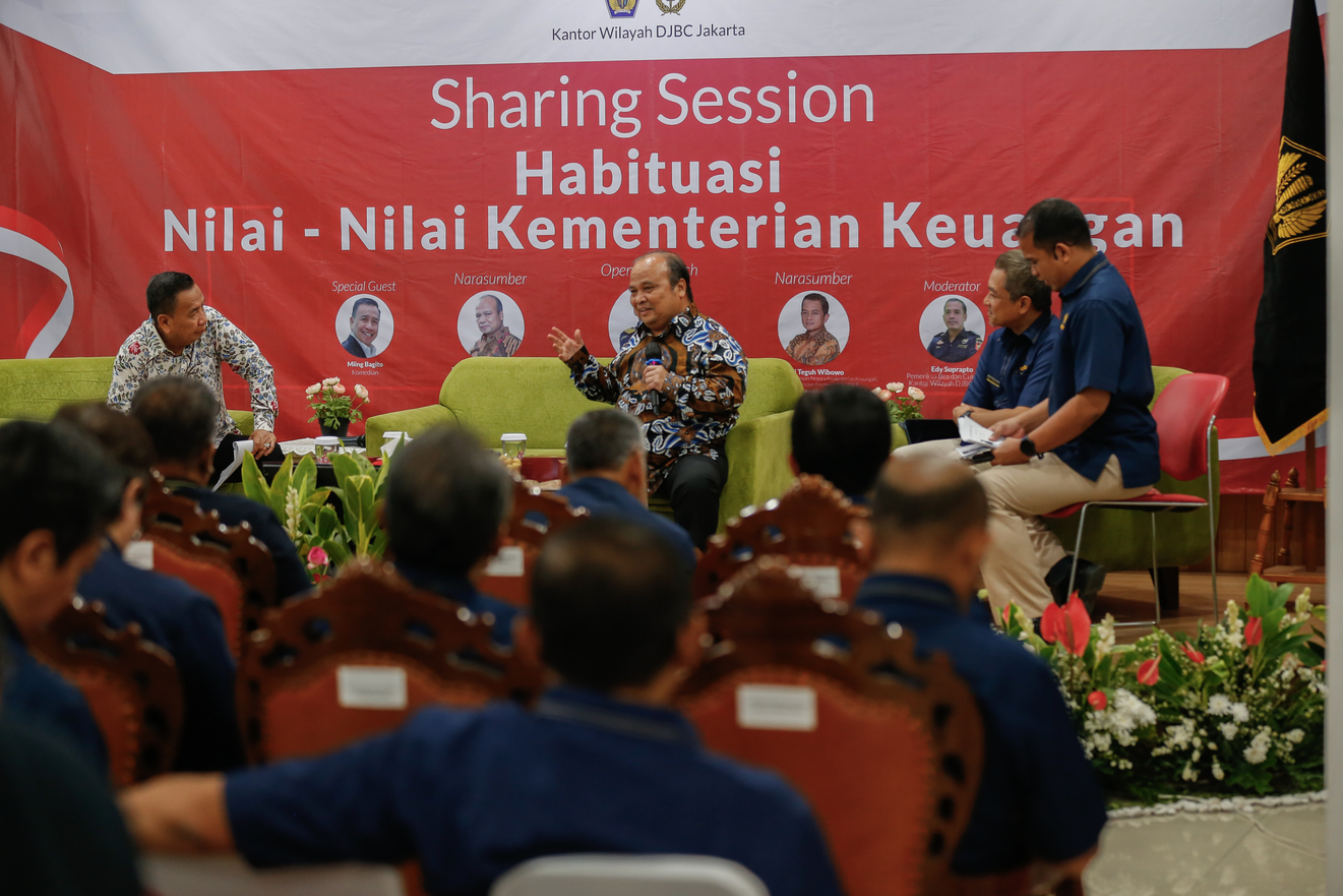 Bea Cukai Kanwil Jakarta Gelar Bintal Ideologi Bersama Perwakilan Kementerian Keuangan Provinsi DKI Jakarta