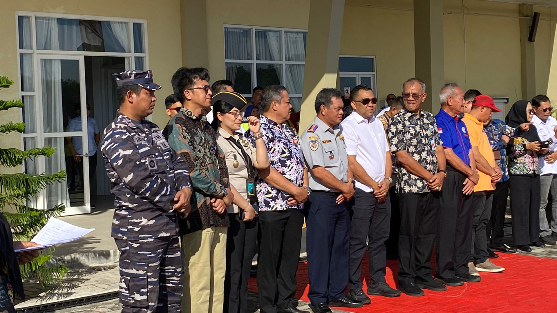 Perkuat Sinergi! Bea Cukai Sampit menghadiri Acara Peresmian Perdana NAM AIR rute Sampit Surabaya