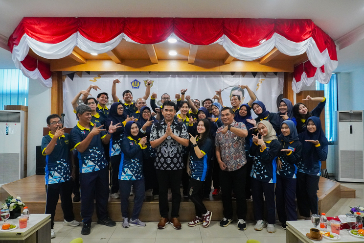 Senam Pagi Bersama Bea Cukai Kanwil Jakarta dan Pengantar Purna Tugas Pejabat Struktural