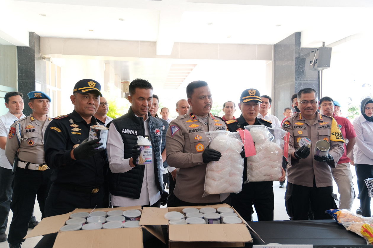 Bea Cukai dan Polda Jateng Gagalkan Penyelundupan 12 Kg Sabu Lewat Barang Kiriman