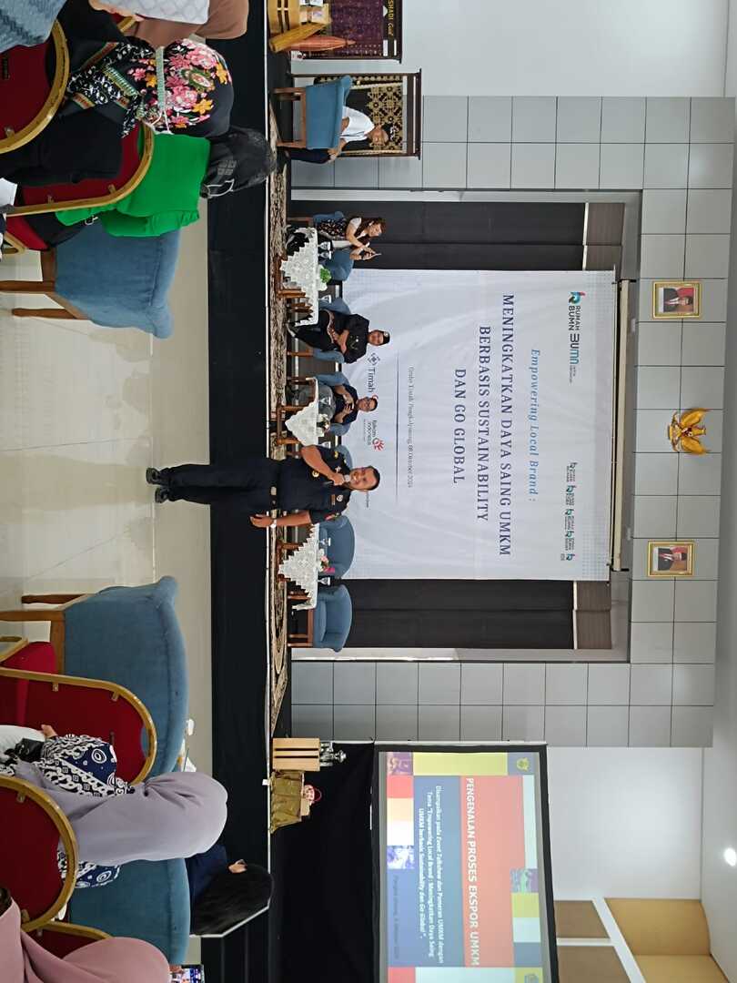 Bea Cukai Pangkalpinang beri pengenalan tentang eskpor kepada UMKM di Pulau Bangka