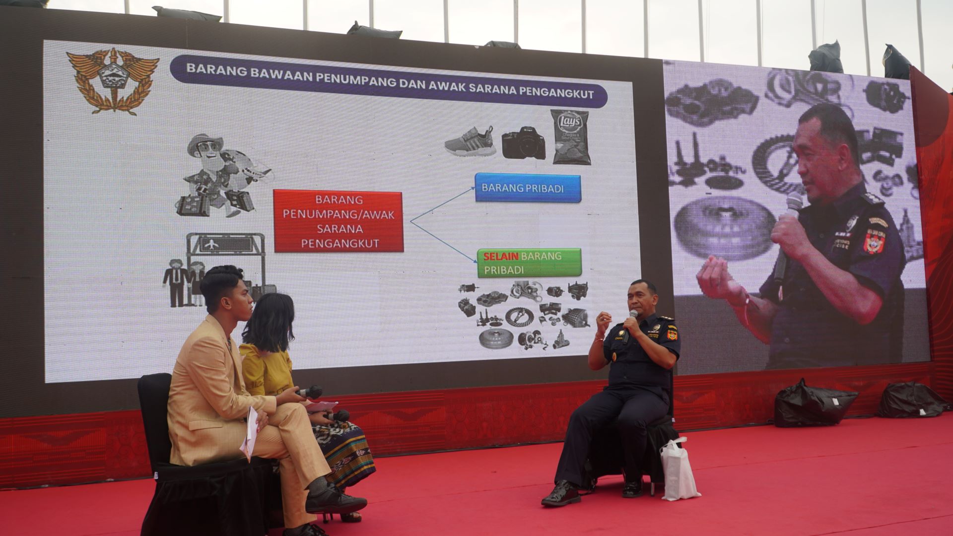 Bea Cukai Meriahkan Pameran dan Bazar UMKM HUT Sulsel Ke 355