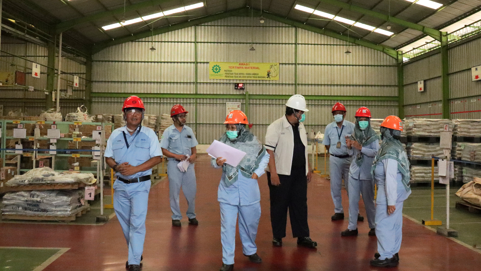 Monitor Kepatuhan MITA,  Bea Cukai Tanjung Perak Kunjungi PT Pakarti Riken Indonesia