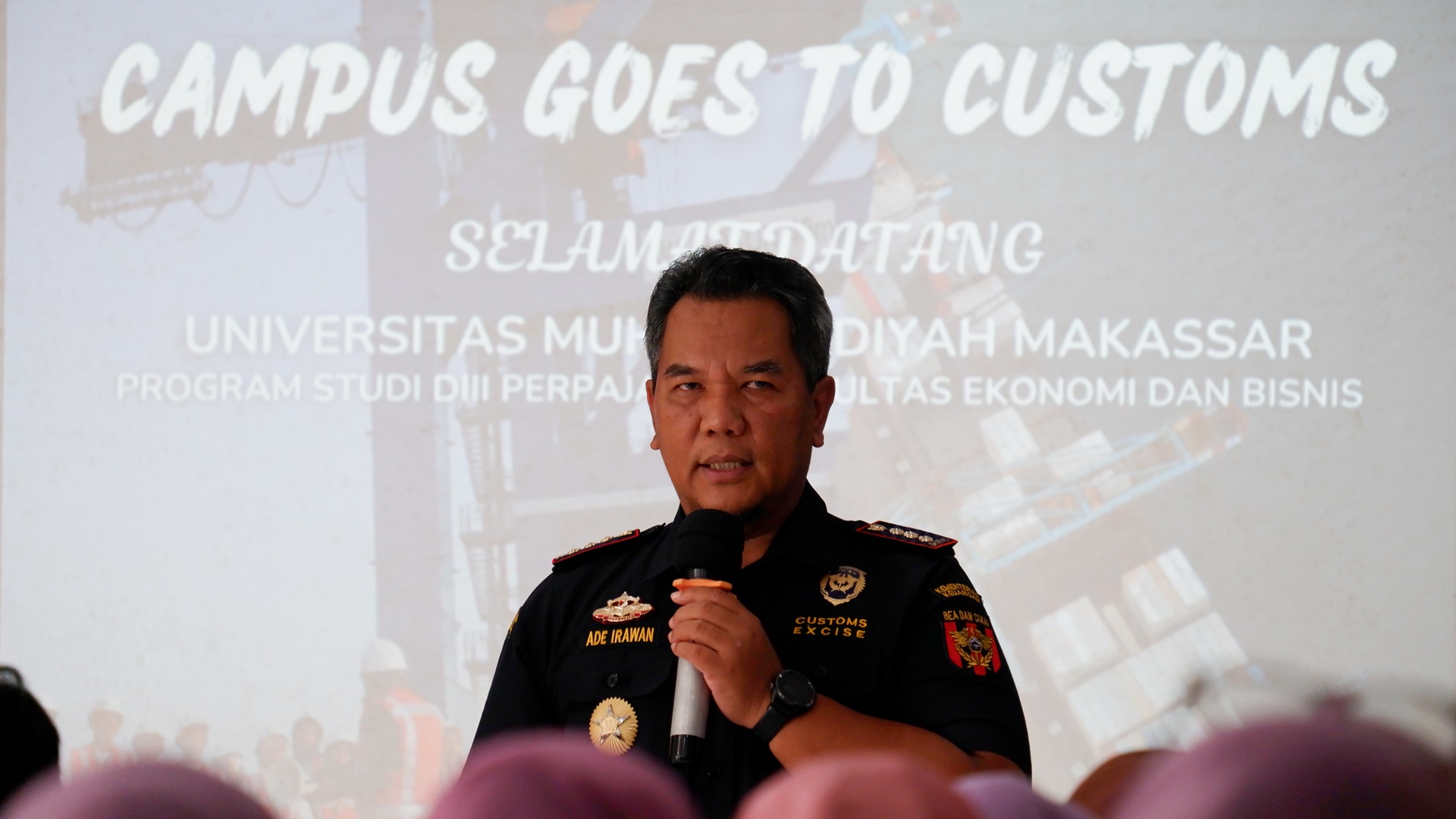 Campus Goes to Customs, Universitas Muhammadiyah Makassar