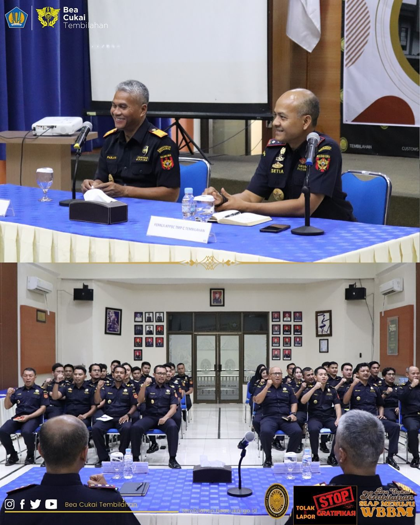 Kunjungan kerja ke Kantor Bea dan Cukai Tembilahan