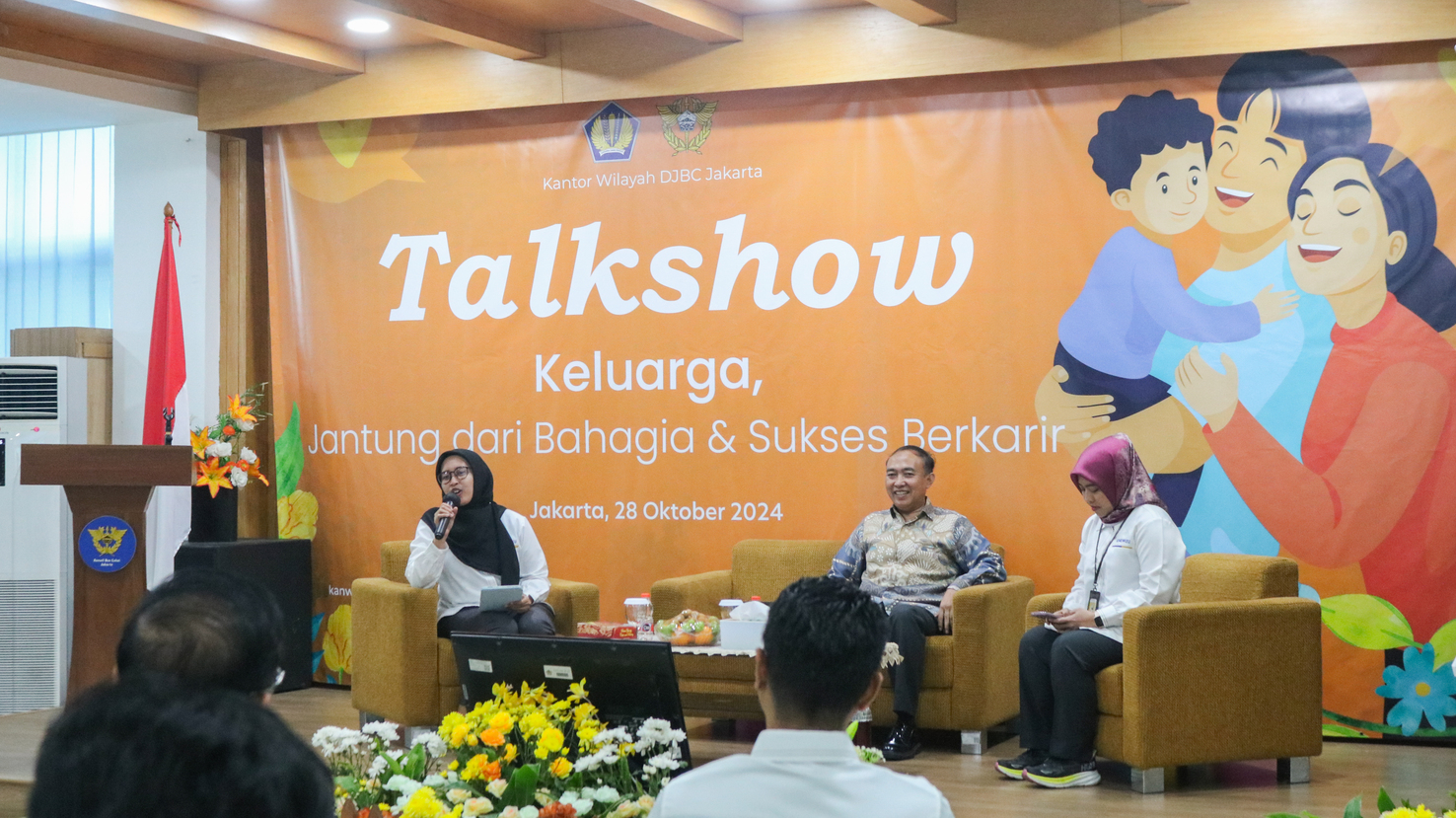 Bea Cukai Kanwil Jakarta Jaga Kesehatan Mental Pegawai Melalui Acara Talkshow