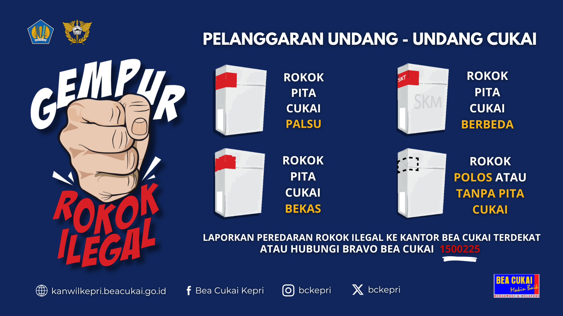 Gempur Rokok Ilegal