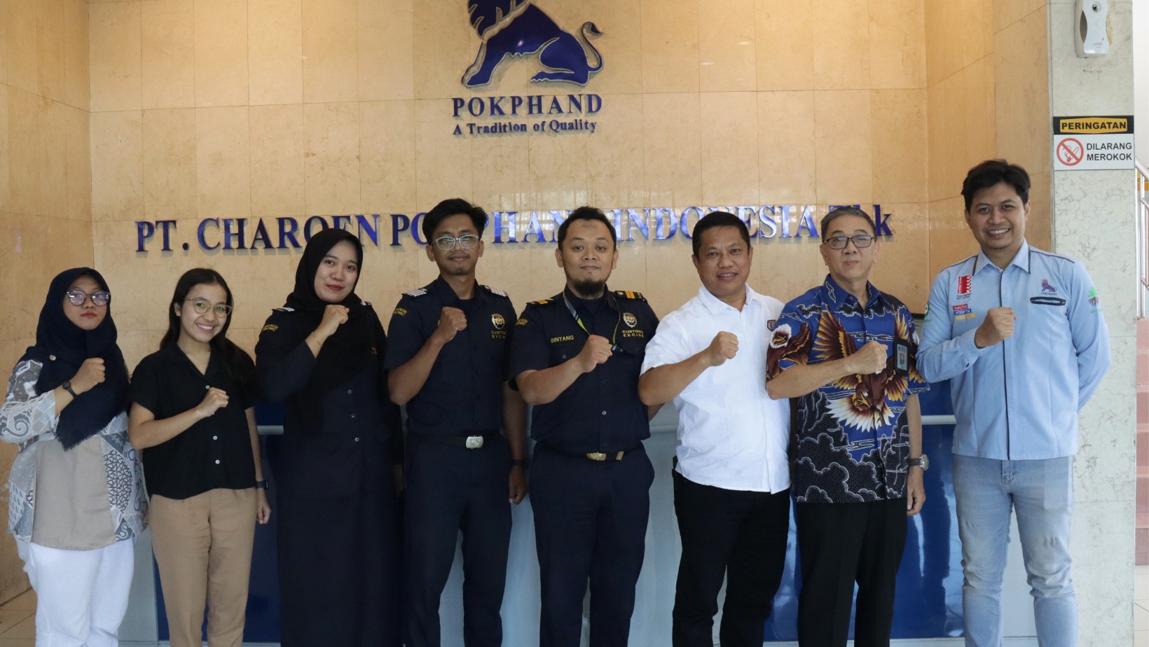 Monitoring Kepatuhan MITA : Bea Cukai Tanjung Perak Kunjungi PT Charoen Pokphand Indonesia