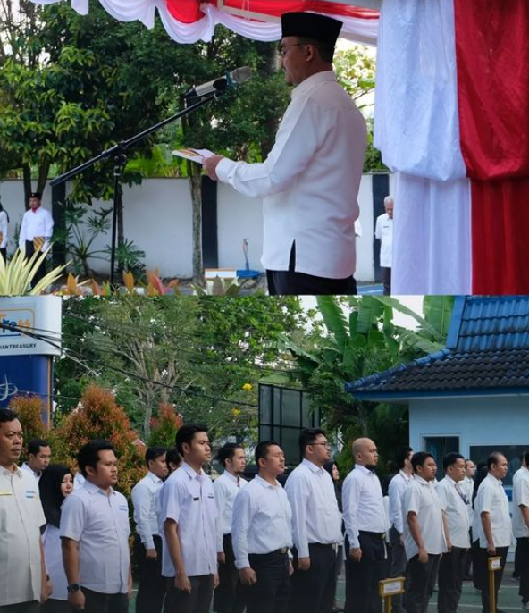 Jaga Nasionalisme, Kemenkeu Satu Bangka Belitung Laksanakan Upacara Peringatan Hari Pahlawan