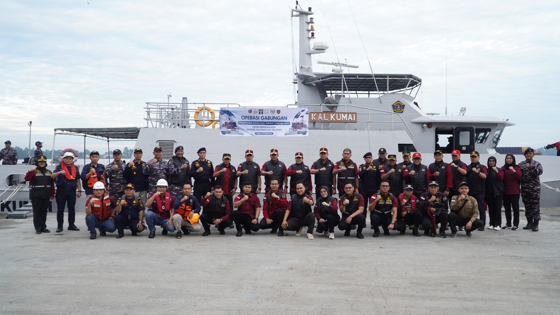 Sinergi Pengawasan Alat Angkut (Timpora Laut)