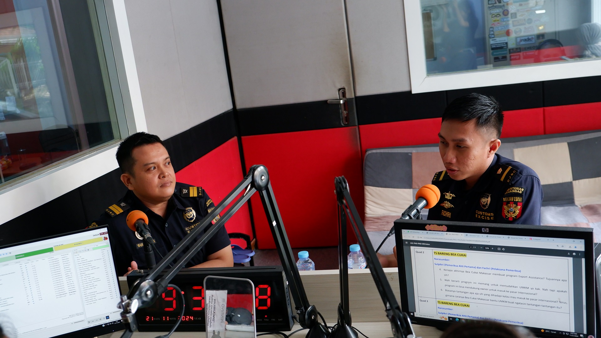 Ngobrol Bareng I-Radio Makassar, Bahas Export Assistance Bea Cukai Makassar Dorong UMKM Go Export