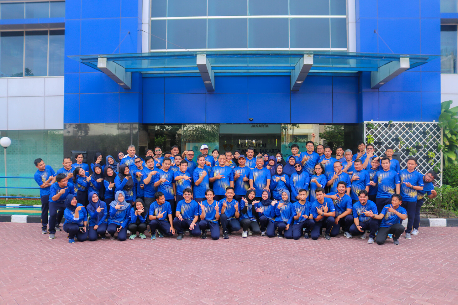 Terima kasih, Bea Cukai Kanwil Jakarta Antar Pegawai Mutasi