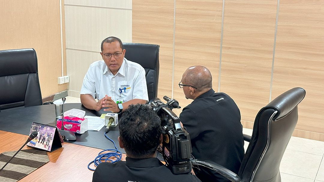 Wawancara Ekspor oleh TVRI Maluku