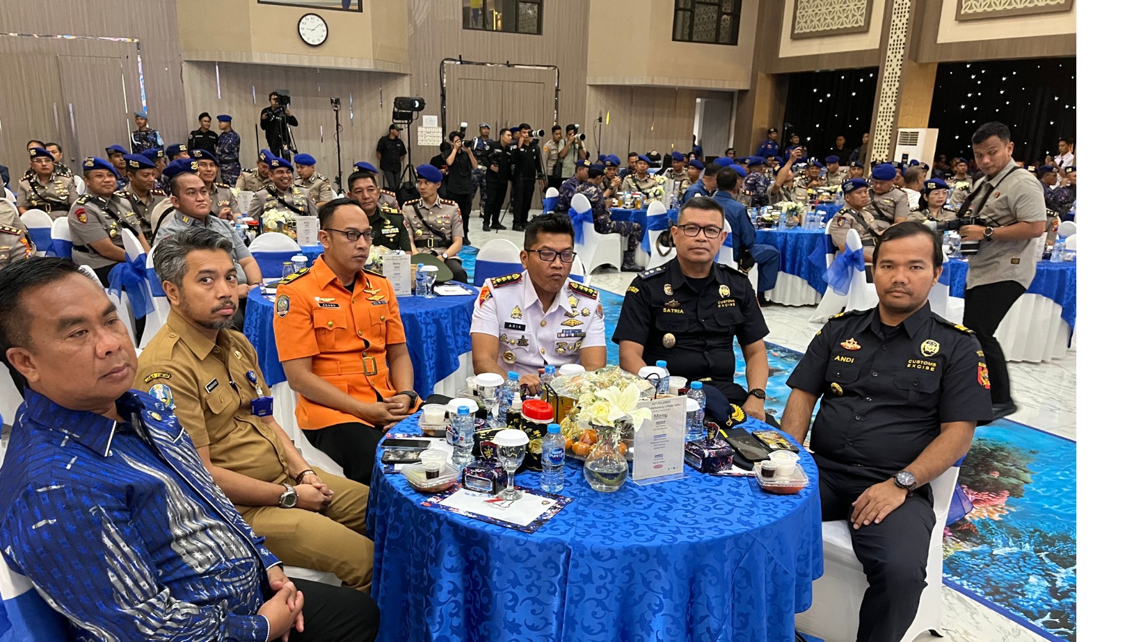 Perkuat Sinergi Antar Instansi Bea Cukai Tanjung Perak Hadiri HUT Polairud ke-74