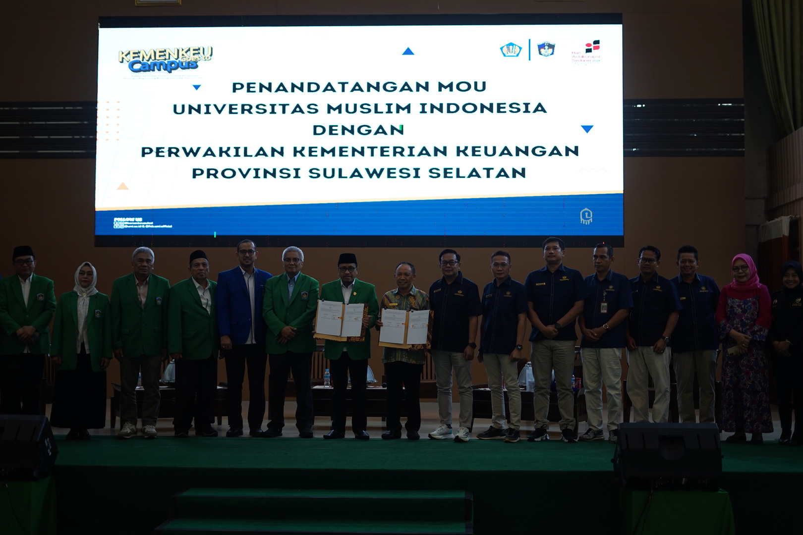 Kemenkeu Satu Perwakilan Sulawesi Selatan Goes to Universitas Muslim Indonesia