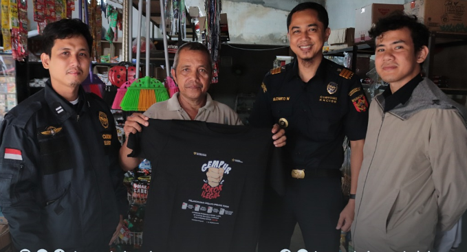 Bea Cukai Pangkalpinang Tingkatkan Pengawasan dan Sosialisasi Gempur Rokok Ilegal