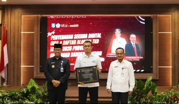 Bea Cukai Pangkalpinang Mendapatkan Penghargaan Pada kategori Satuan Kerja dengan Capaian Transaksi Terbaik Melalui Platrform Digipay